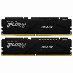 Memória RAM Kingston Fury Beast DDR5 32GB (2x16GB) 5600MHz - Preto (KF556C36BBEK2-32)