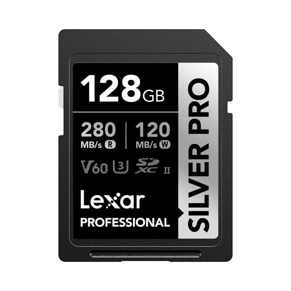 Cartão de Memória Lexar Silver Pro 128GB 280-120 MB