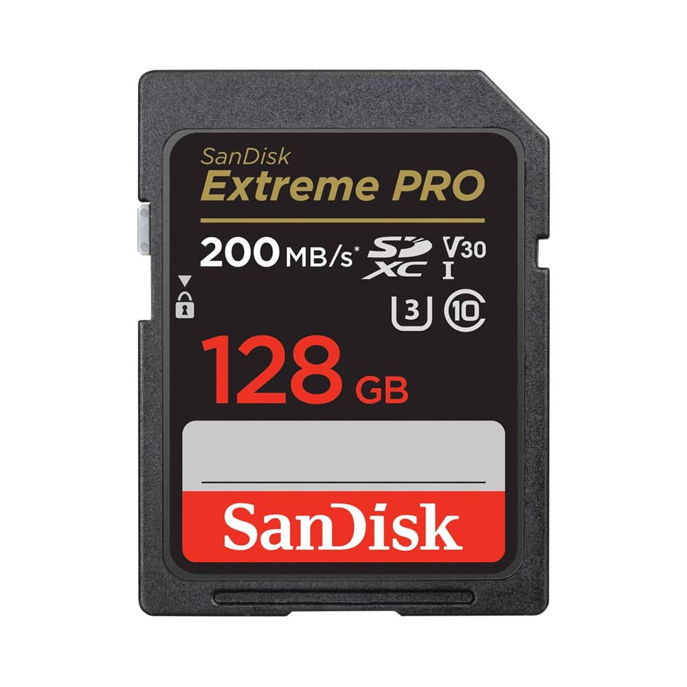 Cartão de Memória Sandisk Extreme Pro 128GB