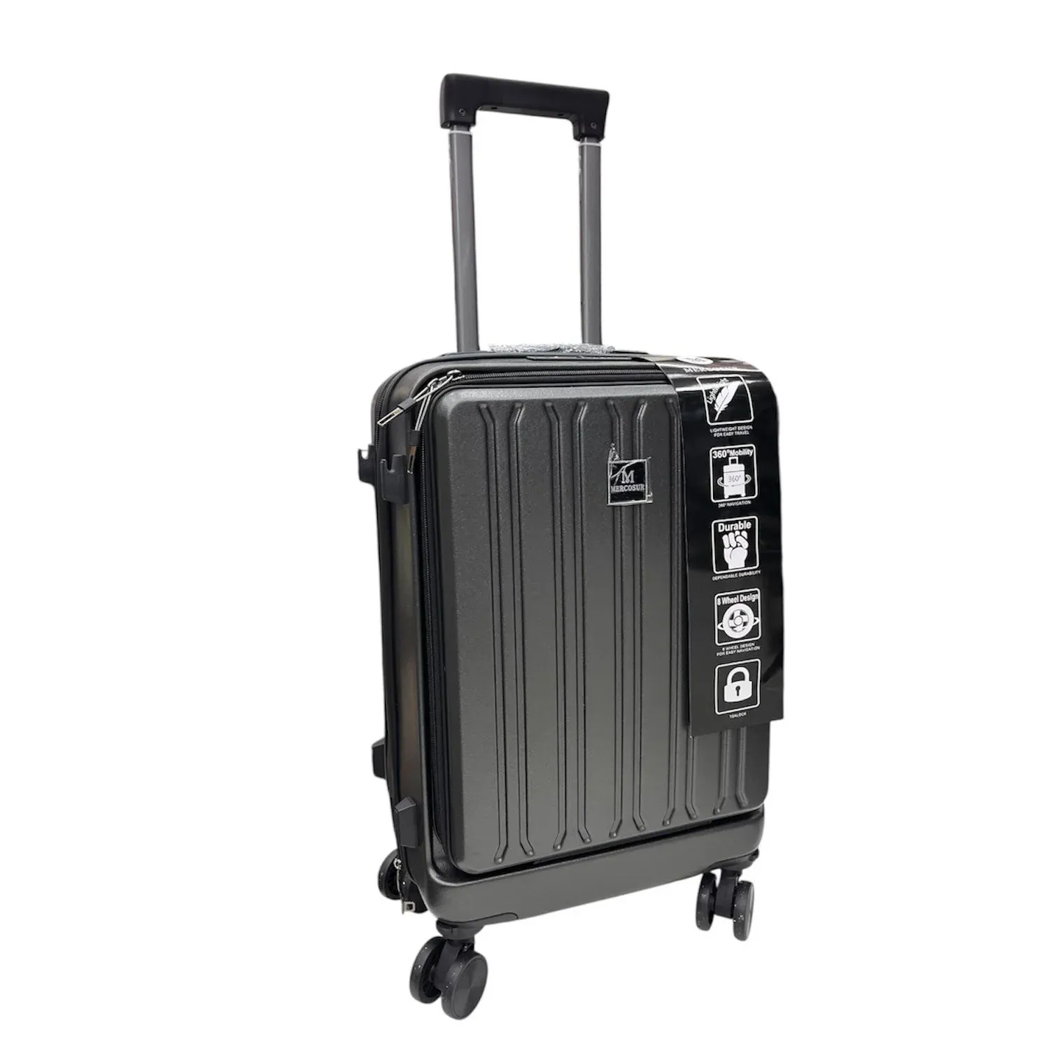 Maleta Mercosur Mr-557 20" Preto