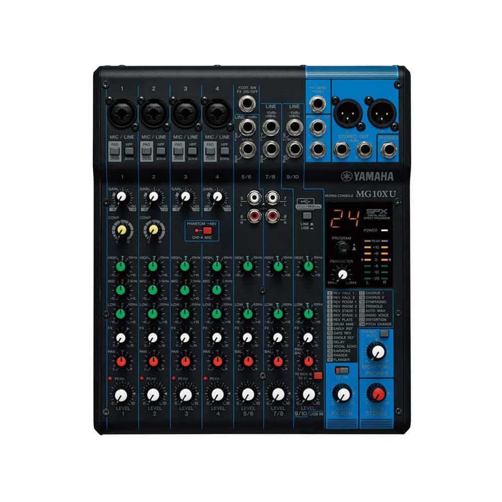 Mixer Analógico Yamaha MG10XU