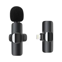 Microfone Tomate Mt-2218A WiFi Lightning Preto