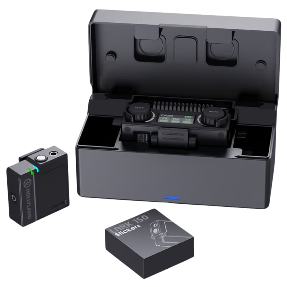 Microfone Wireless Hollyland Lark 150 Solo Preto