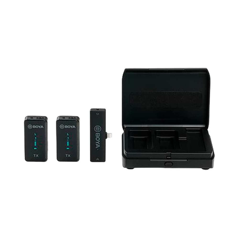 Microfone Sem Fio Boya By-Xm6-K4 Lightning Duplo