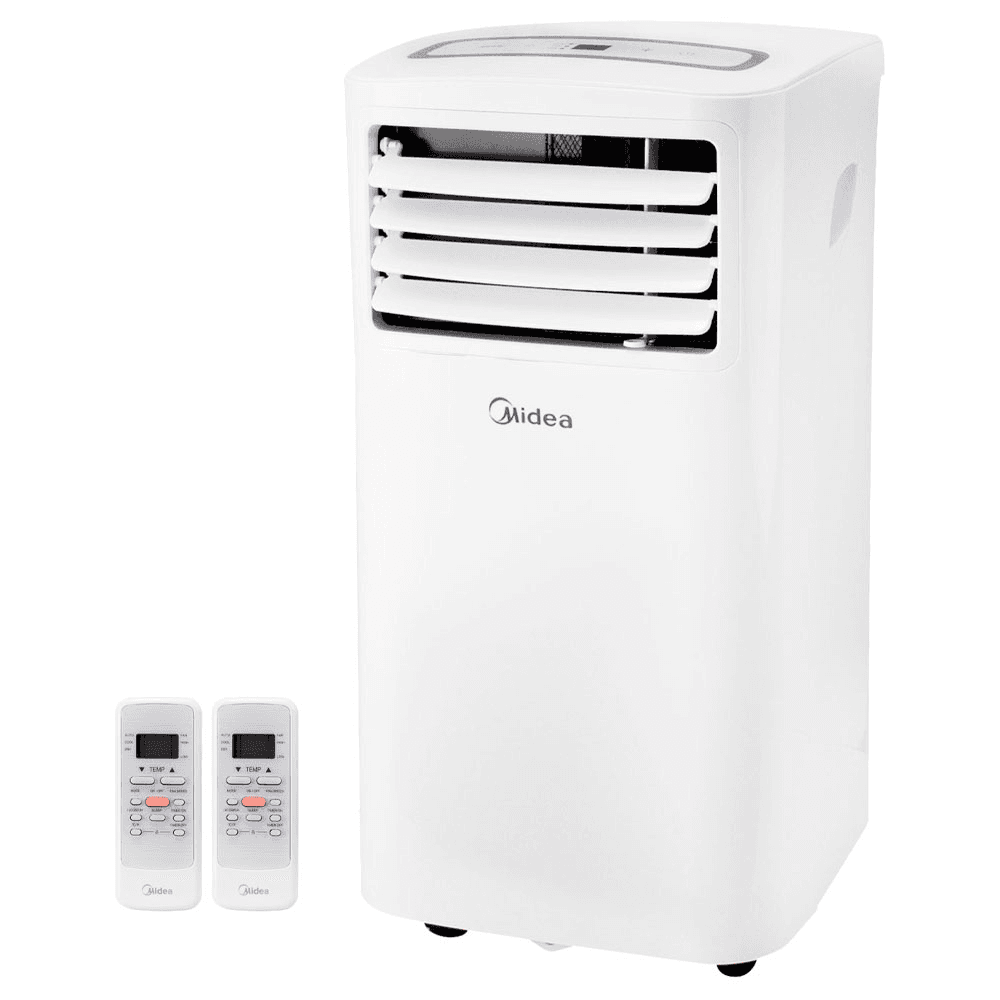Ar Condicionado Portátil Midea MD115V-12PORMID 12000 Btu 2 Controles 110V Branco