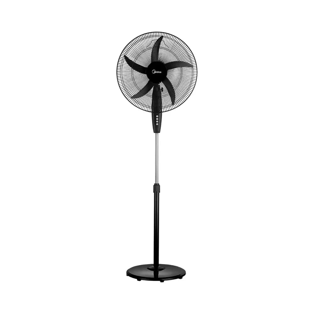 Ventilador de Chão Midea Fs50-3D 5 Aspas 65W 3 Velocidades Ajustável 220V Preto
