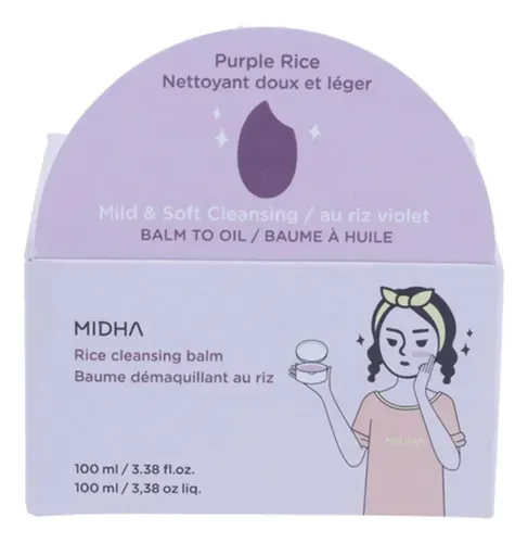 Bálsamo Limpador Midha De Arroz 100ml