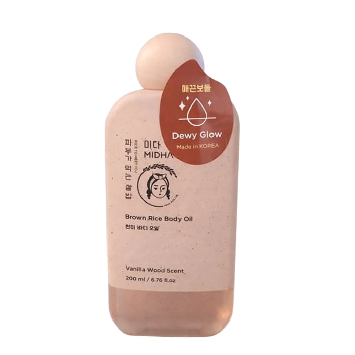 Óleo Corporal Midha Brown Rice 200ml