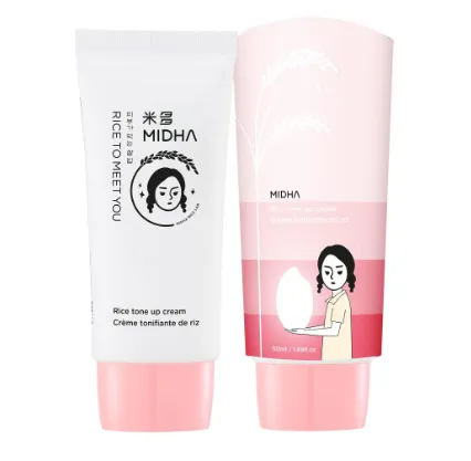 Hidratante Midha Rice Tone Up 50ml