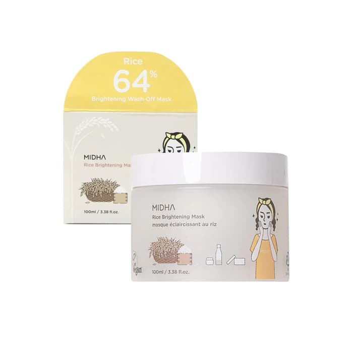 Máscara Iluminadora Midha Rice 100ml
