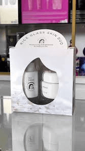Midha Set Facial Rice Glass Skin Duo 50+50Ml