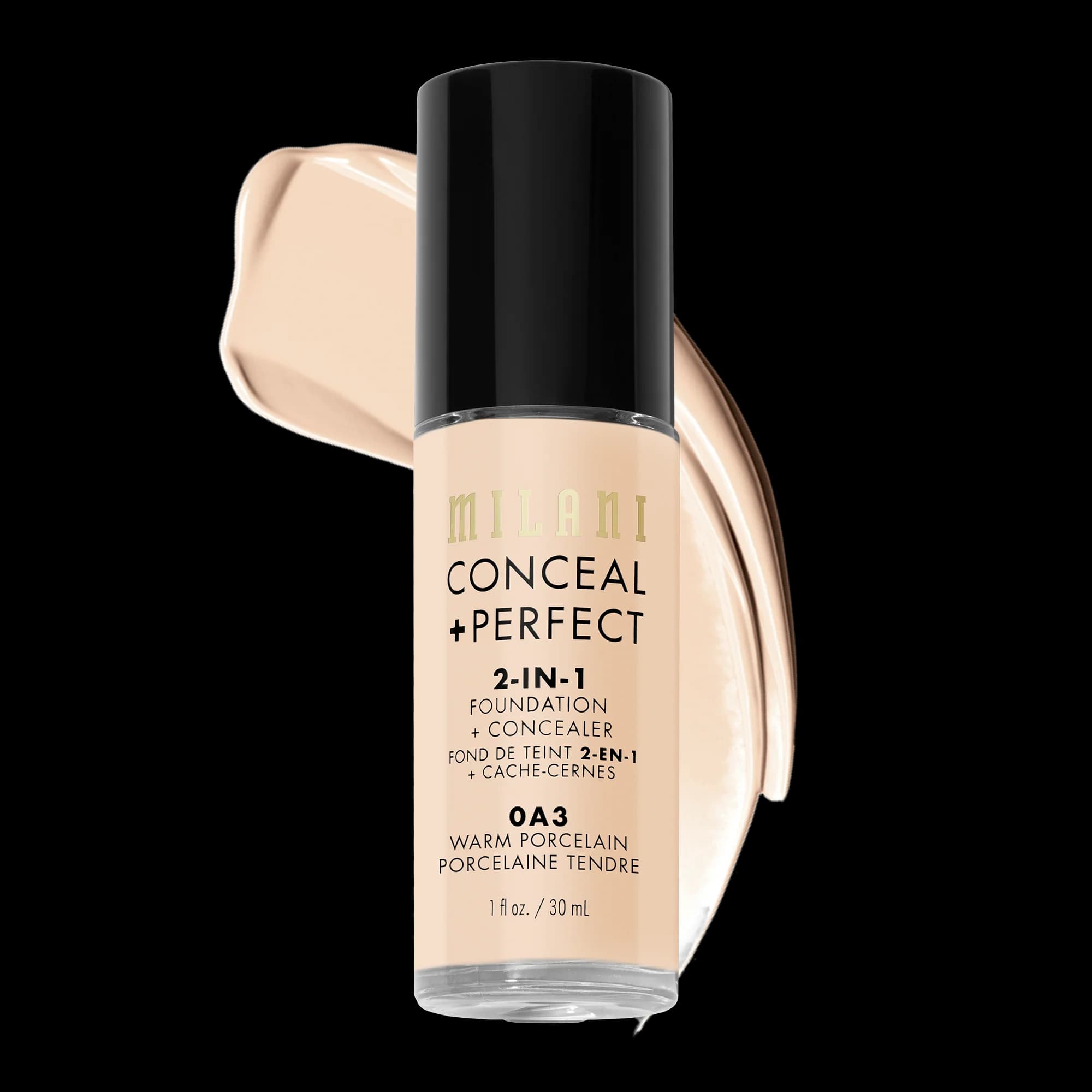 Base Milani Conceal + Perfect 0A3 Warm Porcelain 30ml