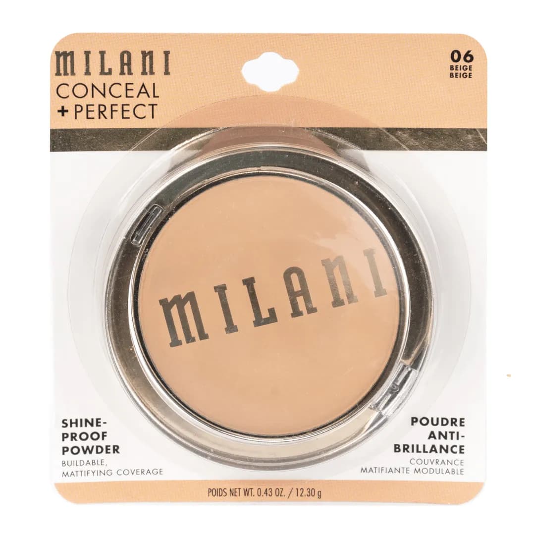 Pó Milani Shine Proof 06 Bege