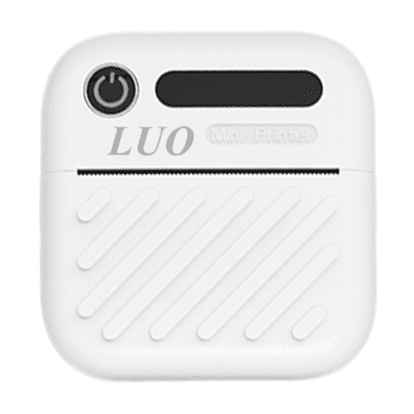 Mini Impressora Luo Lu-Sy23 Instant Printing Com Bluetooth Branco
