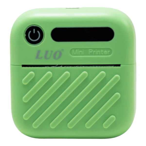 Mini Impressora Luo Lu-Sy23 Instant Printing Com Bluetooth Verde