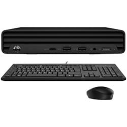 Mini PC HP Pro Mini 260 G9 Intel Core i5 1334U de 1.3GHz / 8GB de RAM / 512GB SSD / FreeDOS - Preto + Teclado / Mouse
