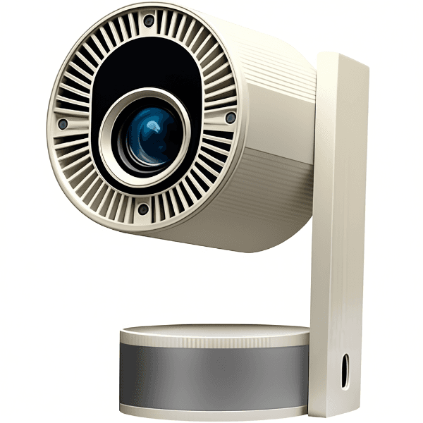 Mini Projetor G-Tide Pj50 240 Ansi Lumens Full HD Wi-Fi 1080P Bluetooth Bivolt Bege