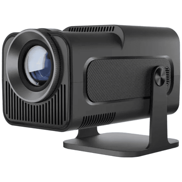 Mini Projetor Hy320 LCD / 1GB / 8GB / WiFi / 450 Lumens / Android 11 / 100-260V - Preto
