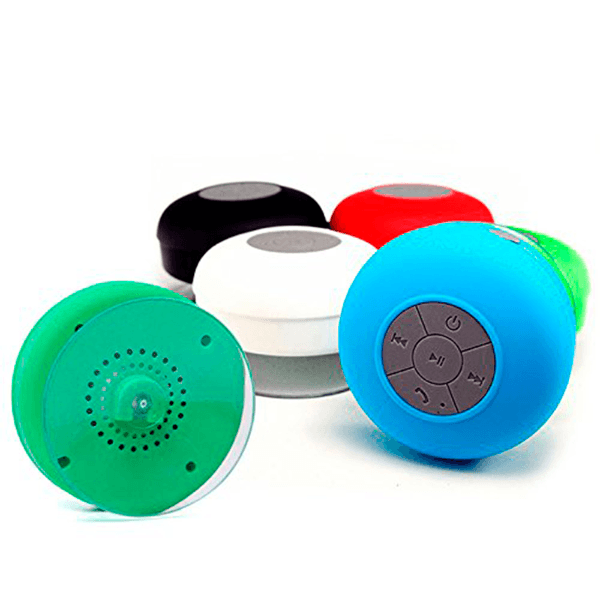 Mini Caixa de Som Bts-06 com Ventosa À Prova d'Água Bluetooth Colo Mix