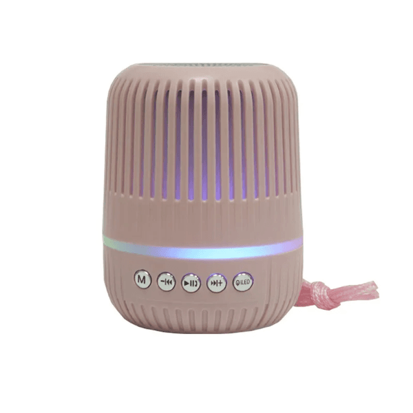 Caixa de Som Axtive Ma com Bluetooth / Fm / Cartão Tf - Rosa