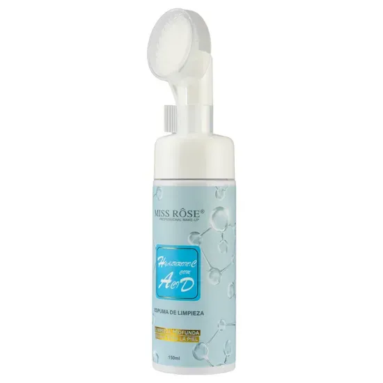 Espuma de Limpeza Miss Rose Ácido Hialurônico 150ml