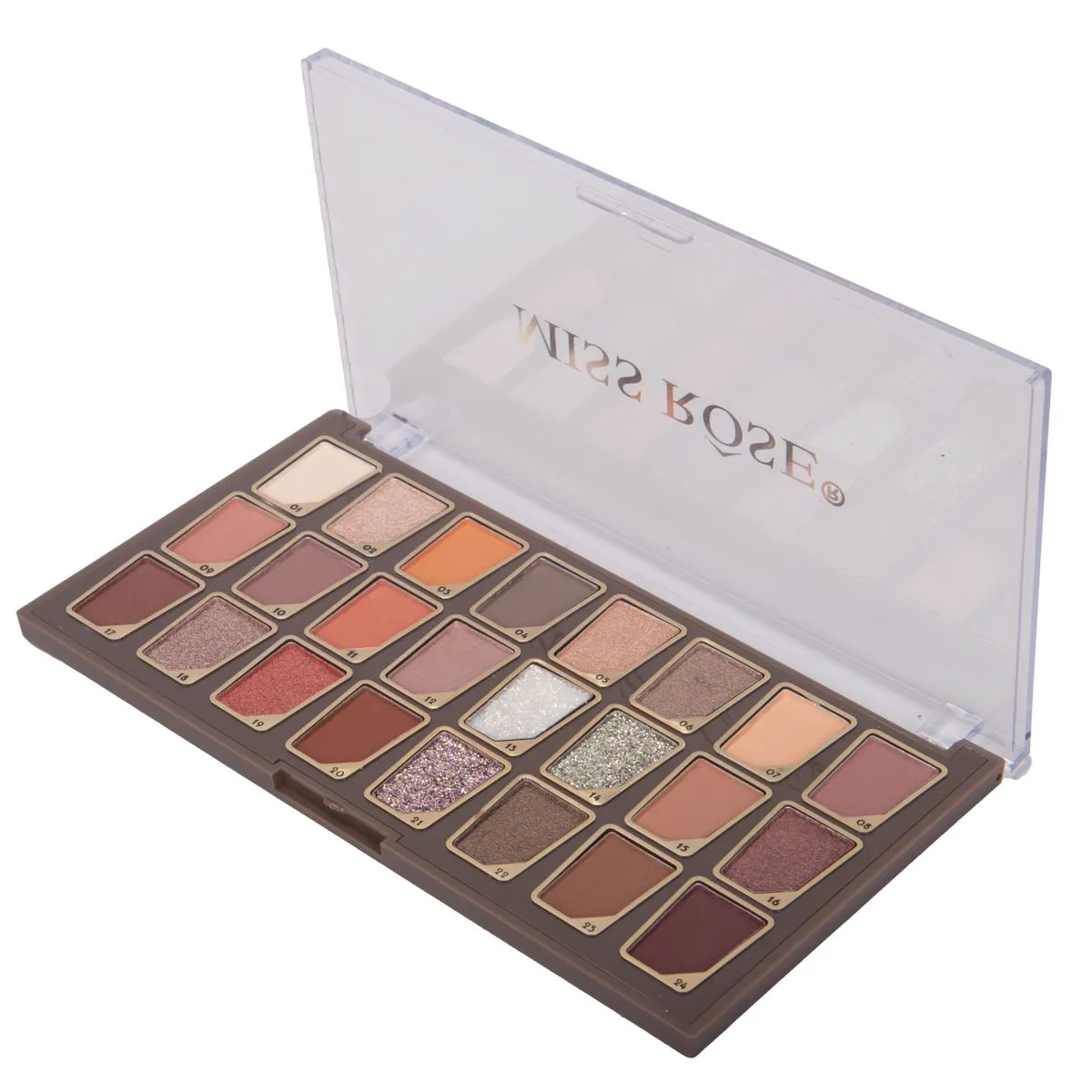 Paleta de Sombras Miss Rose 7001-026M2 24 Cores