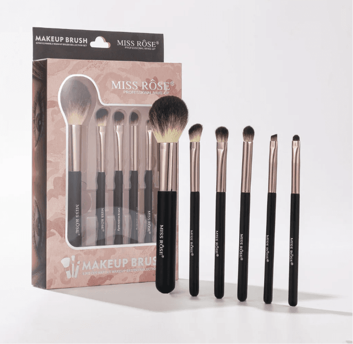 Set de Pincéis Miss Rose 7201-005M 6PCS