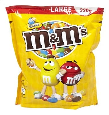 Chocolate M&M's Amendoim Mensagem 330G