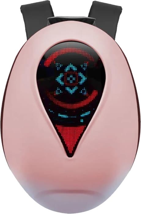 Mochila LED Biosled Loy-Sea Heart Rosa Dourado