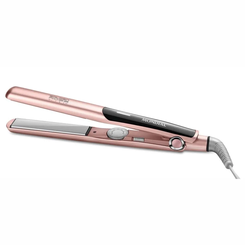 Alisador Mondial Golden Rose P-20 Ceramic 200° Bivolt