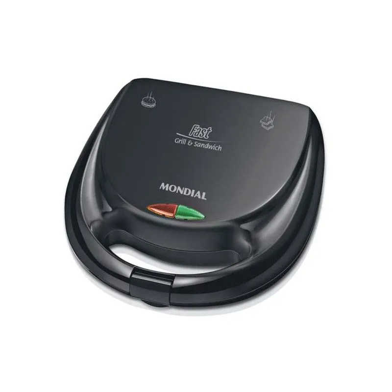 Torradeira Mondial Sandwichera Grill S-12 Fast 110V