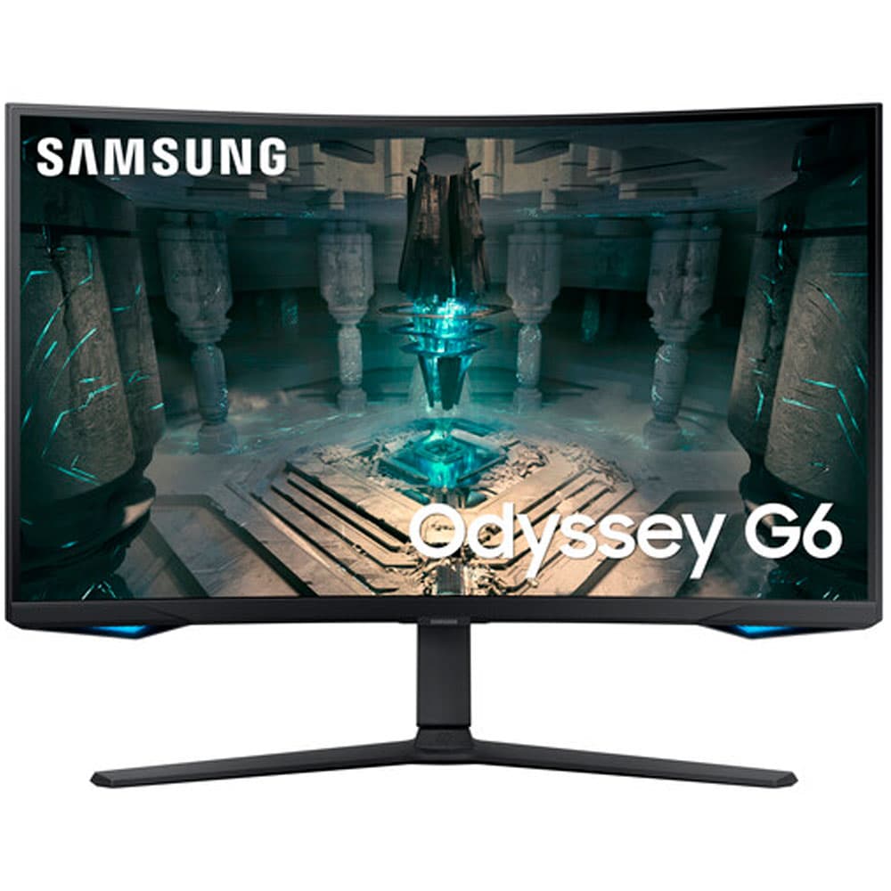 Monitor Curvo Samsung Odyssey G6 27” Qhd 1000R 4K 240Hz 1Ms Wi-Fi 5 2HDMI/1DP