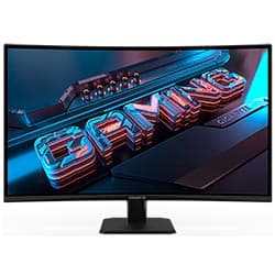Monitor Gamer Gigabyte GS32QCA 32" QHD Curvo LCD 180Hz / 1Ms - Preto