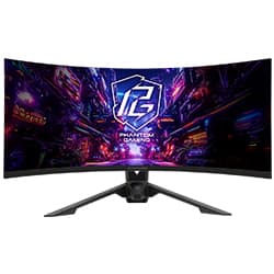 Monitor Gamer Phantom PG34QRT3A 34" WQHD VA Curvo 180Hz / 1Ms - Preto