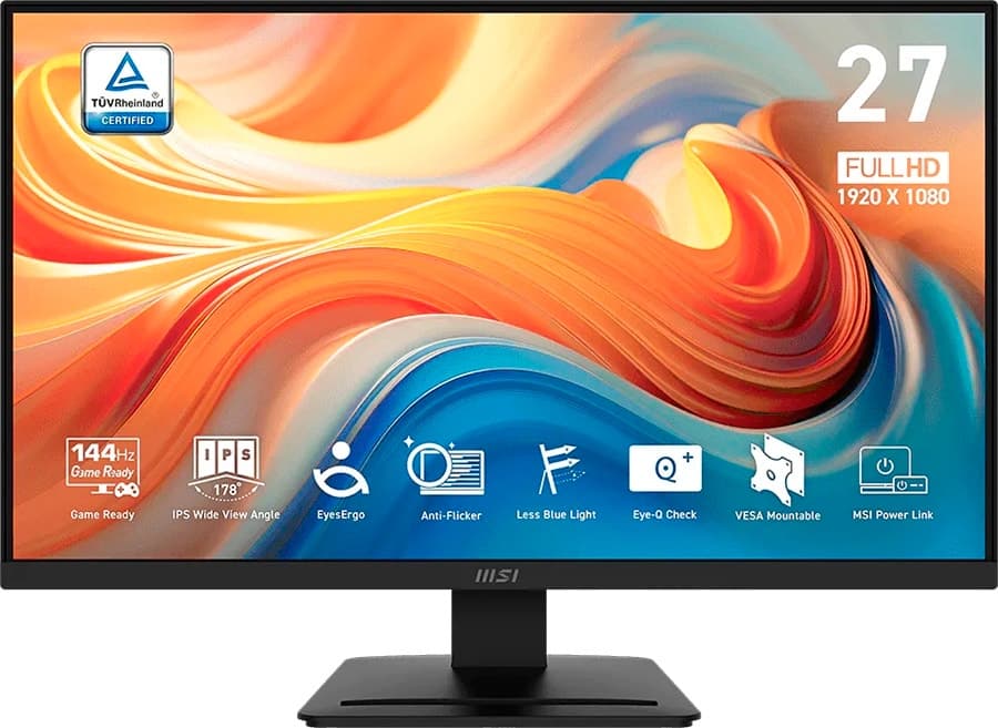 Monitor Msi Pro Mp273l e14 Full Hd 144Hz Hdmi/vga