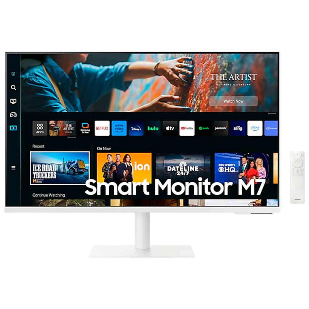 Monitor Samsung M7 27” 4K Smart 4MS Alexa Dex Wi-Fi 5 Bluetooth 1-HDMI