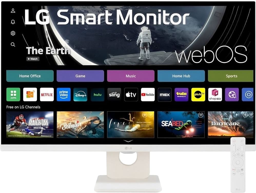 Monitor Smart Lg 27" Full HD IPS 60 Hz / 5 Ms - Branco