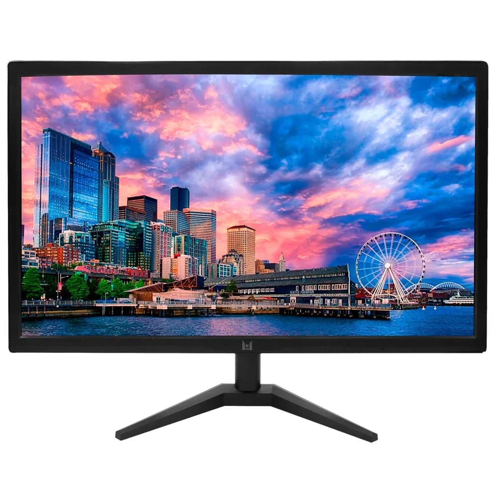 Monitor Mtek 22" Full HD 60Hz / 5Ms - Preto