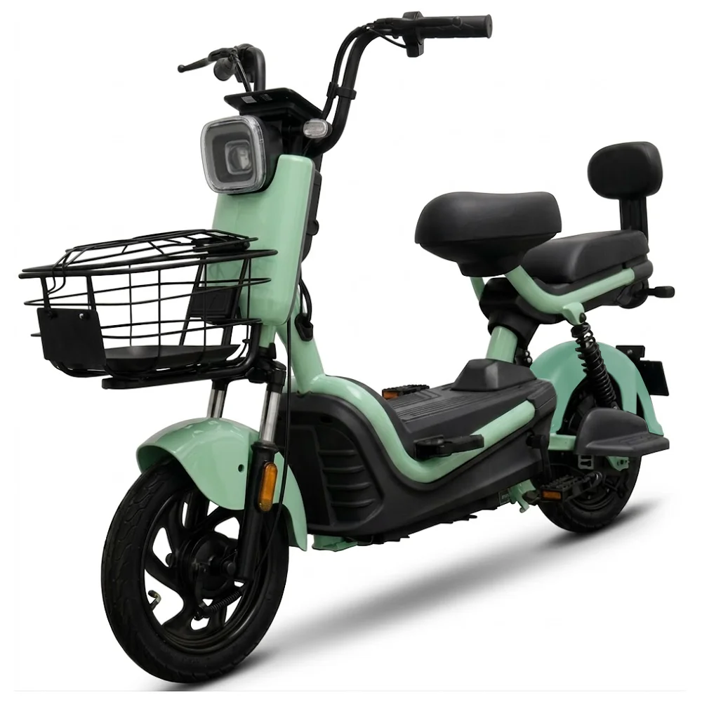 Moto Elétrica Tailg Jk30 500W 32km/h Verde - Autonomia 50KM No Paraguai