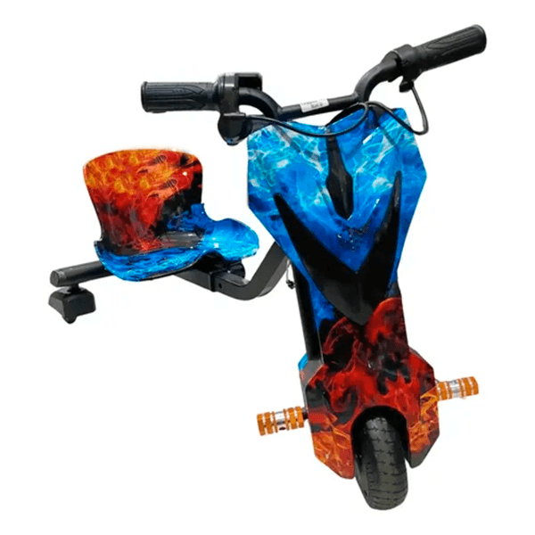 Triciclo Elétrico Sonaki 6.5" com Bluetooth LED 36V 350W N2 Ice Fire