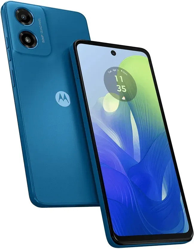 Celular Motorola Moto g04s Xt2421-7 6.5" Dual Chip LTE NFC 4/256GB 15W Us Azul