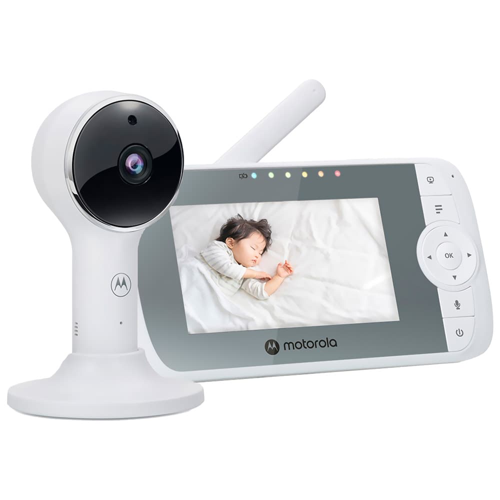 Babá Eletrônica Motorola Vm64 4.3" 1080P Branco