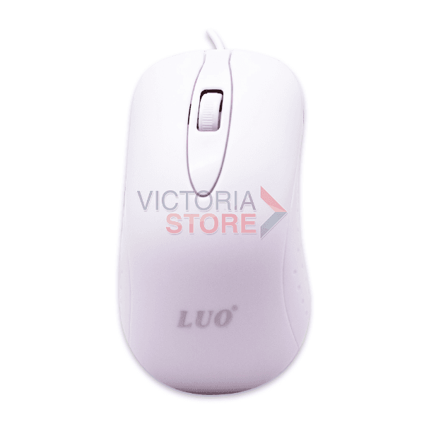 Mouse Bussines Optical Luo Lu-3048 Com Fio USB-A Branco