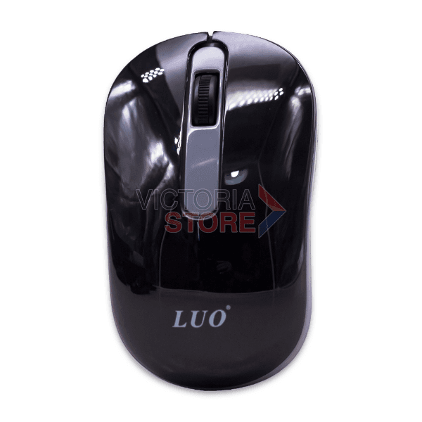 Mouse Sem Fio Luo Lu-3045 1000 Dpi USB-A Preto/Cinza