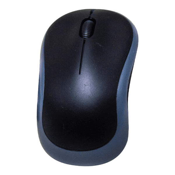 Mouse Sem Fio M186 2.4Ghz 1600 Dpi 10 Metros de Alcance Preto/Cinza