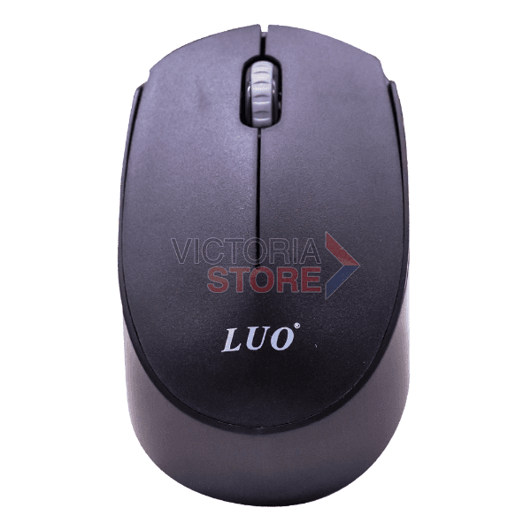 Mouse Óptico Sem Fio Luo Lu-3046 1000 Dpi USB-A Preto