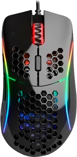 Mouse Gamer Glorious Model D RGB - Preto Glossy (Com Cabo)