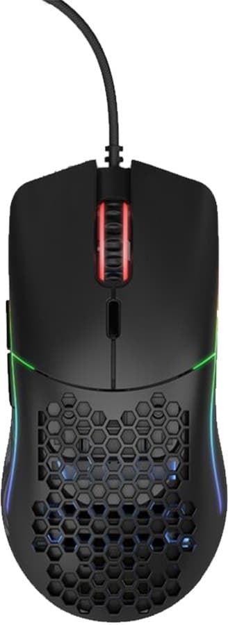 Mouse Gamer Glorious Model O RGB com Cabo Preto