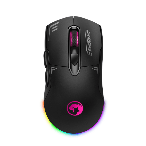 Mouse Gamer Marvo Scorpion M803W Sem Fio 4800Dpi RGB Preto