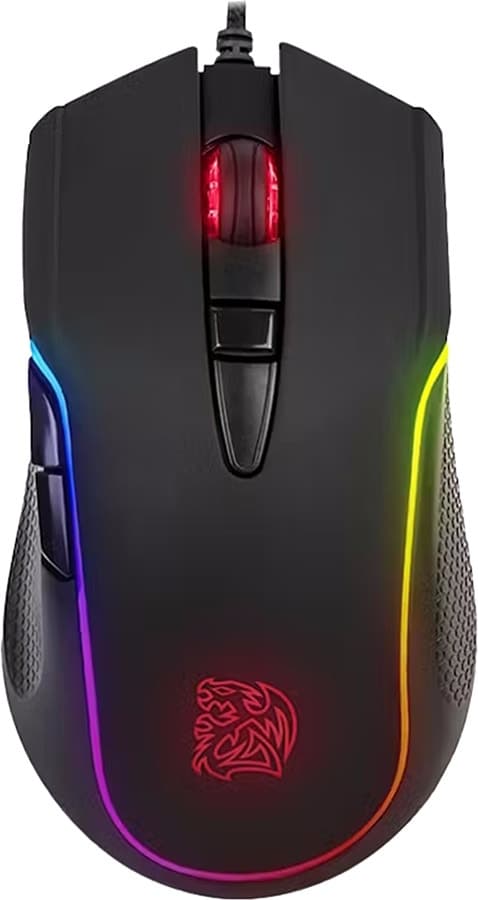 Mouse Gaming Thermaltake Neros RGB Emo-Nrr-Wdtbk-01 Preto (com Fio)